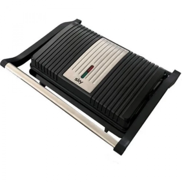 Sky AL-04 Τοστιέρα για 2 Τοστ 1000W Μαύρη