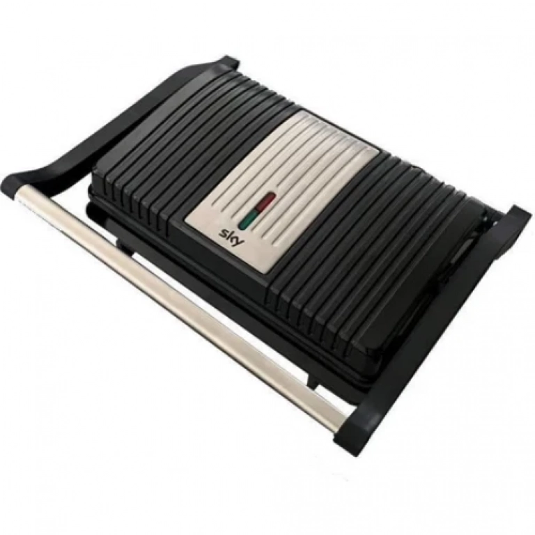 Sky AL-04 Τοστιέρα για 2 Τοστ 1000W Μαύρη