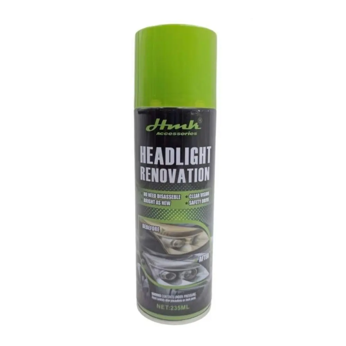Σπρέι καθαρισμού φαναριών HMK Car Headlight Renovation 235ml