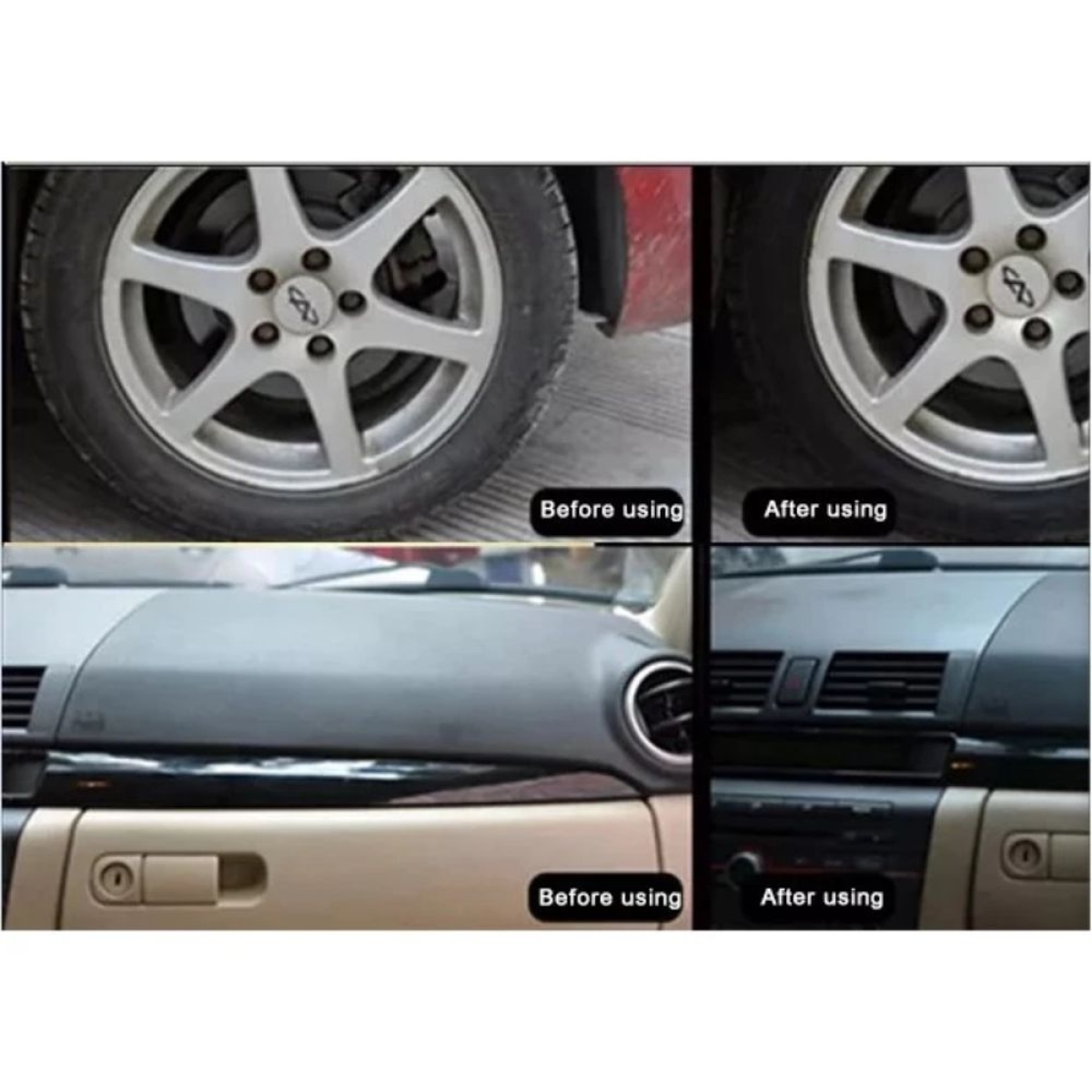 Σπρέι Nano Cockpit Cleaner γυαλίσματος – προστασίας για εσωτερικά πλαστικά – ταμπλό με άρωμα μήλο 400ml KLY Q-1111