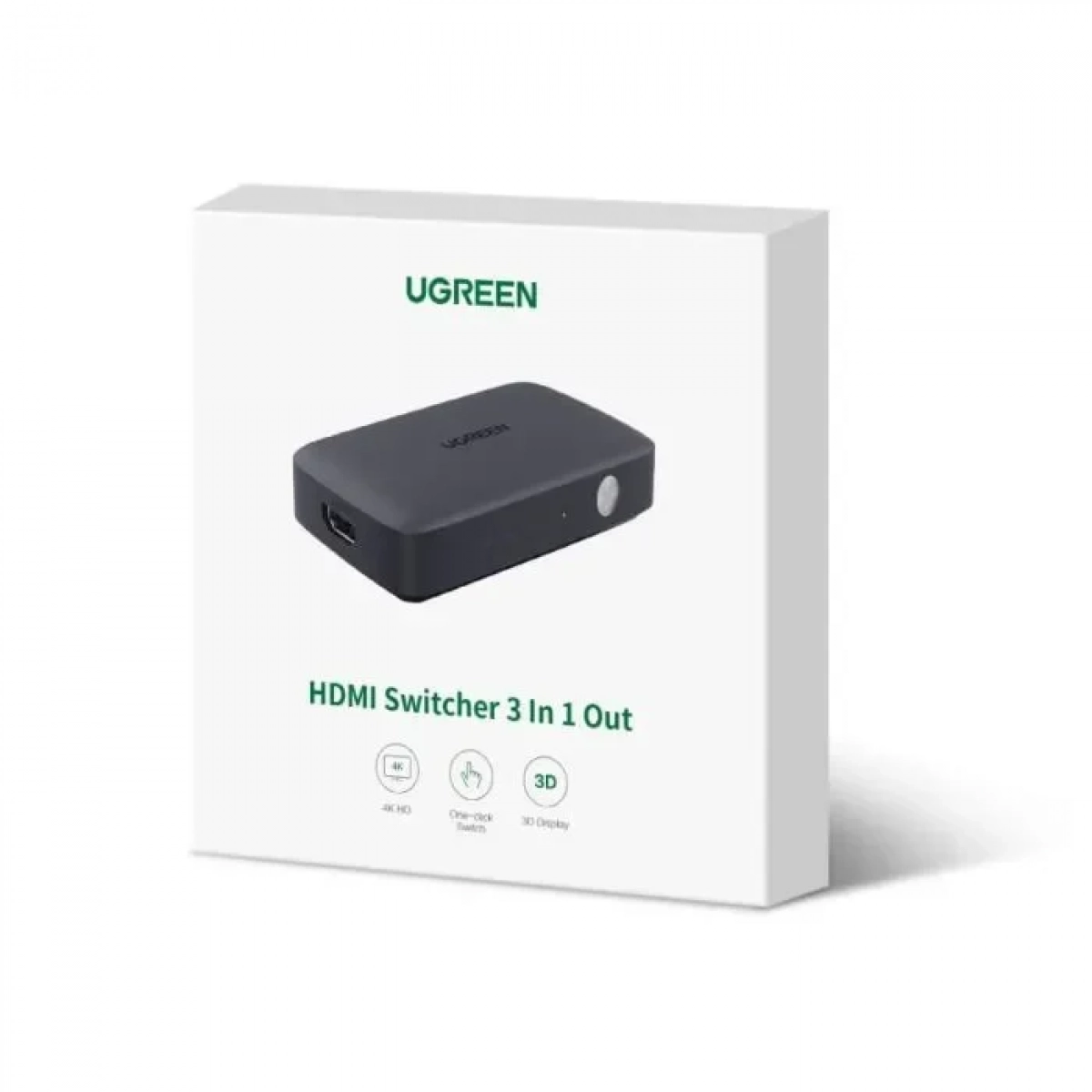 Switch HDMI 3 Θύρες 4K/30Hz UGREEN CM333 80125