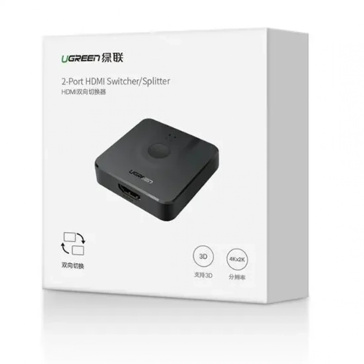 Switch HDMI/Splitter 2 θύρες 4K/60Hz UGREEN CM217 50966