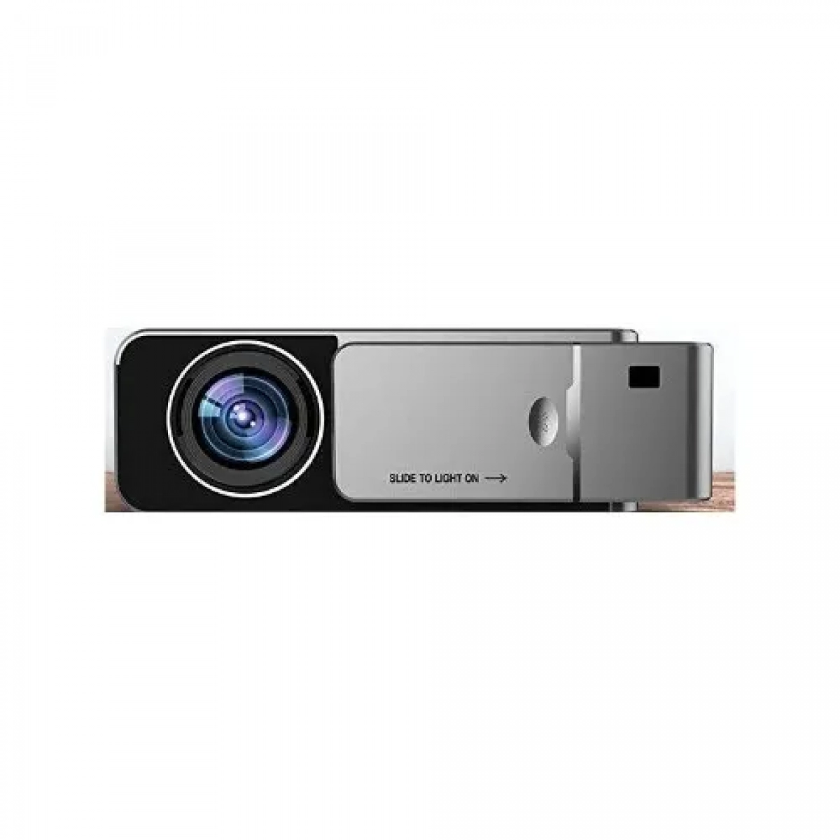T6 Mini Projector Τεχνολογίας Προβολής LCD Λάμπας LED με Φυσική Ανάλυση 1280 x 780 και Φωτεινότητα 3500 Ansi Lumens Ασημί