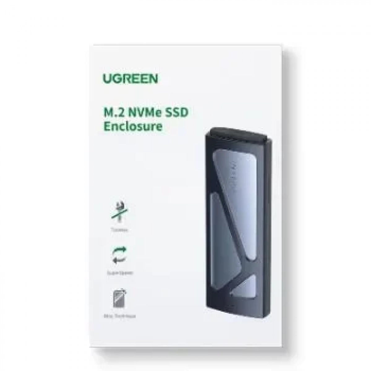 Περίβλημα σκληρού δίσκου M2 NVME bay UGREEN CM400 10902