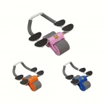 Τροχός γυμναστικής για εκγύμναση κοιλιακών - Automatic Rebound Healthy Abdomen Wheel μπλε - Image 2