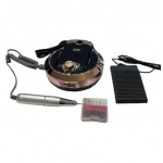 Τροχός νυχιών ρεύματος 30W με 25000 στροφές ανά λεπτό HT-602 Nail Drill ροζ