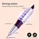 Τροχός νυχιών ρεύματος 68W με πεντάλ με 45 στροφές ανά λεπτό Sml M16 λευκό - Image 2