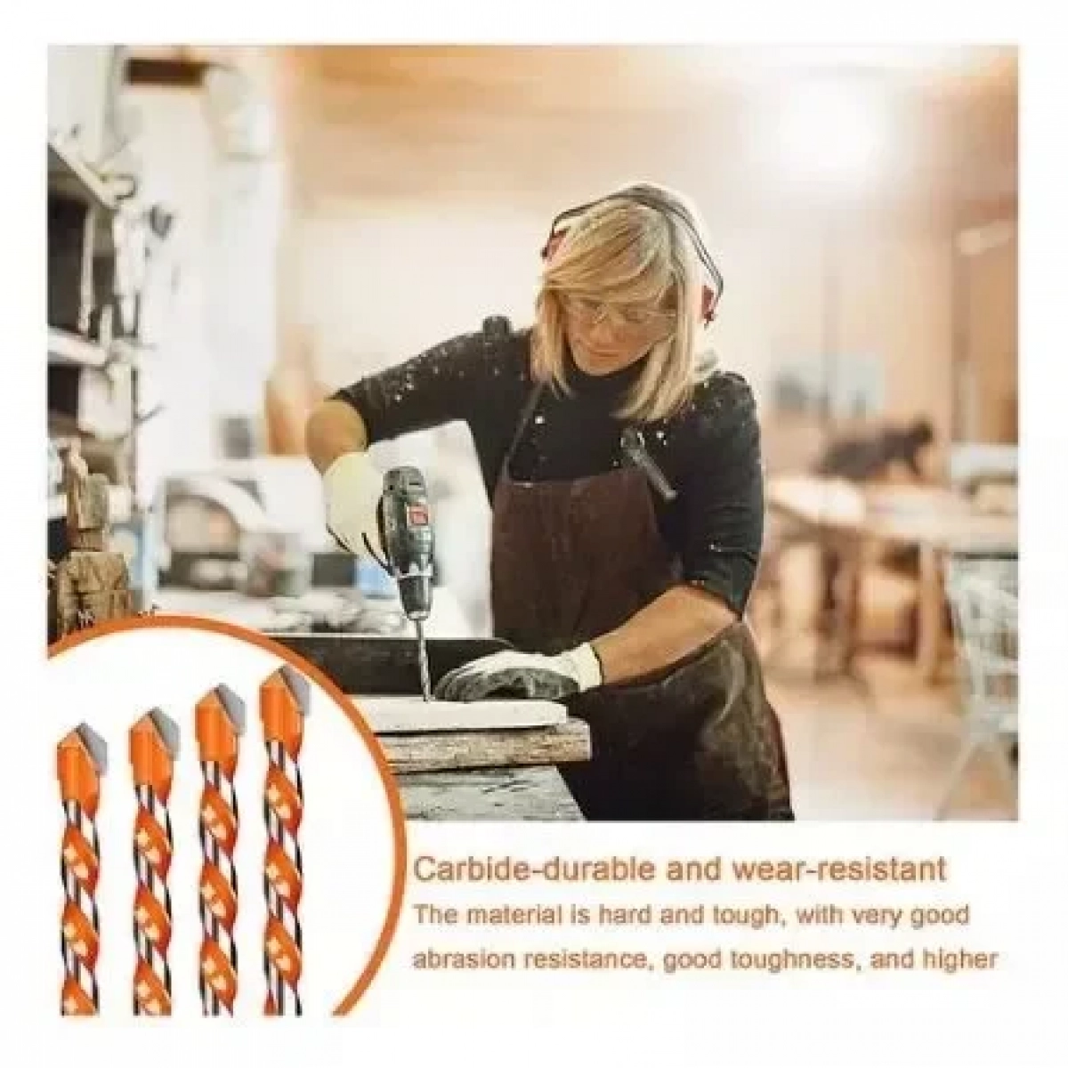 Τρυπάνια Γενικής Χρήσης Σετ 5τμχ (Νο.6 - Νο.7 - Νο.8 - Νο.10 - Νο.12)