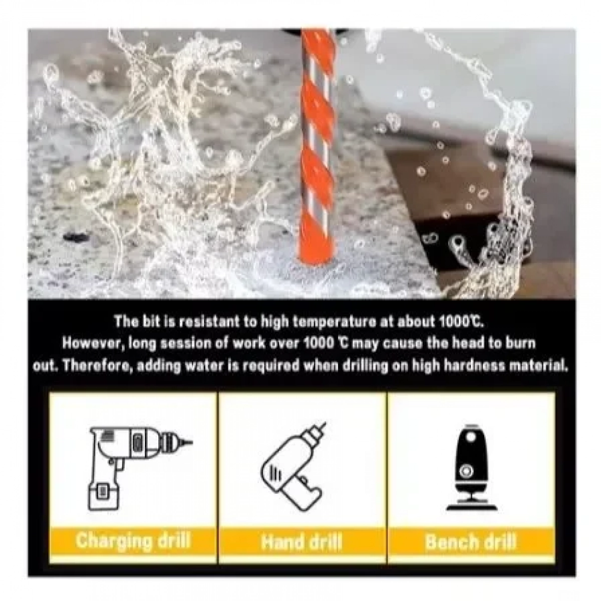 Τρυπάνια Γενικής Χρήσης Σετ 5τμχ (Νο.6 - Νο.7 - Νο.8 - Νο.10 - Νο.12)