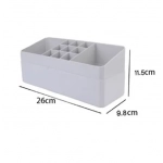 Βάση αποθήκευσης αντικειμένων 11.5x9.8x26cm 94919 γκρι