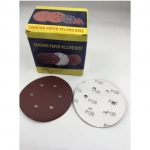 Δίσκοι Λείανσης Velcro με 6 τρύπες P120 Ø150 10 τεμάχια