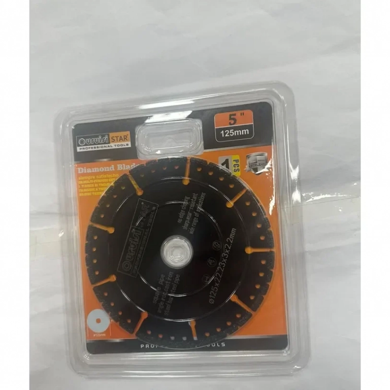 Δίσκος κοπής ξύλου σιδήρου διαμαντέ 125mm X22.23X2.2m