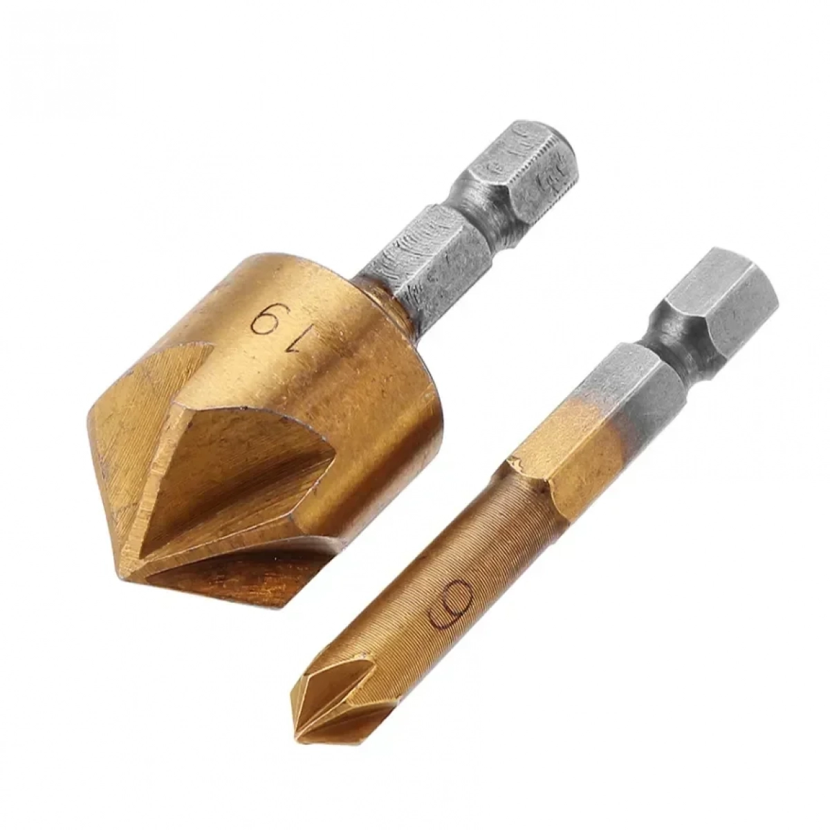 Σετ φρέζες HSS 5 flute για διάτρηση ξύλου και σιδήρου 6-19mm 6 τεμαχίων