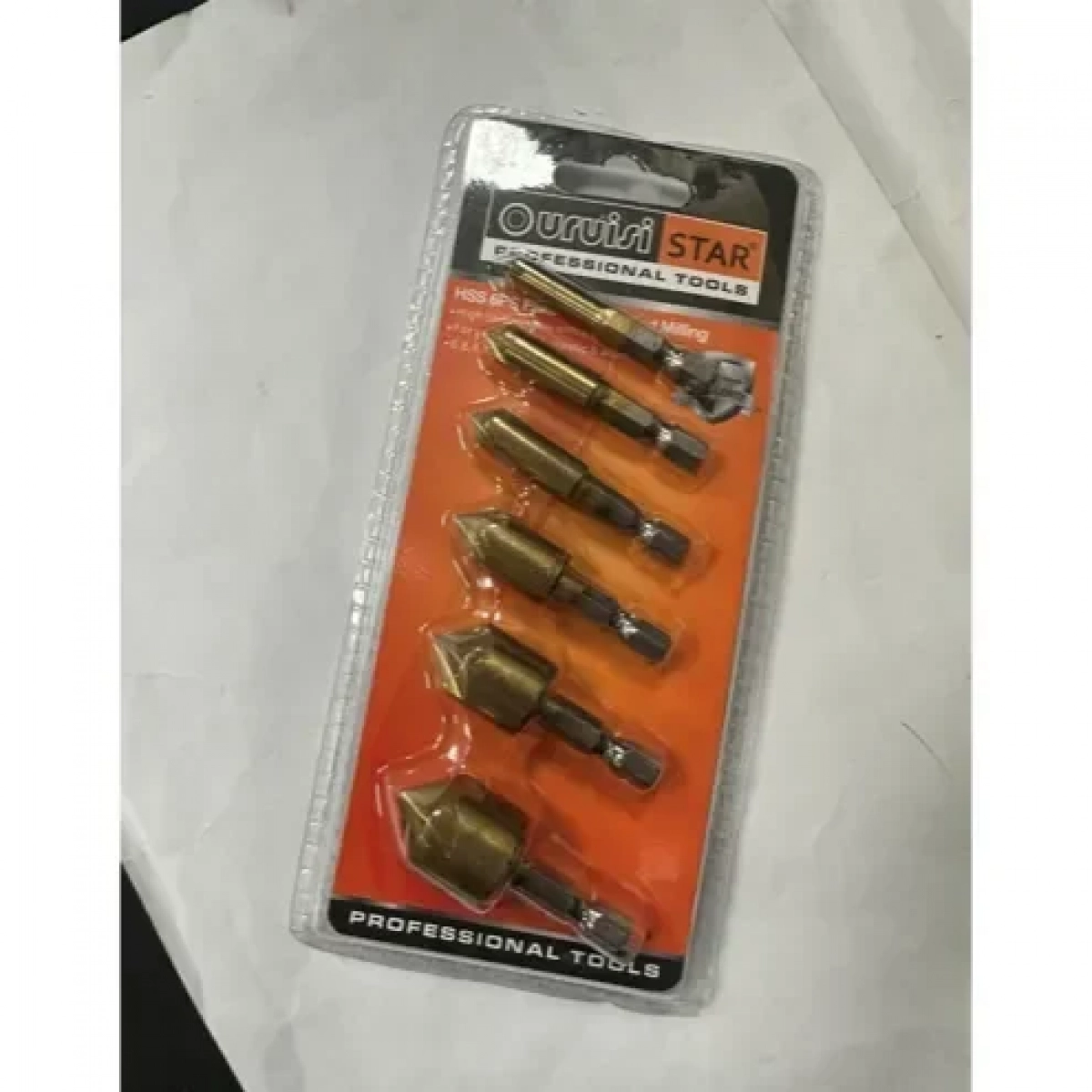Σετ φρέζες HSS 5 flute για διάτρηση ξύλου και σιδήρου 6-19mm 6 τεμαχίων