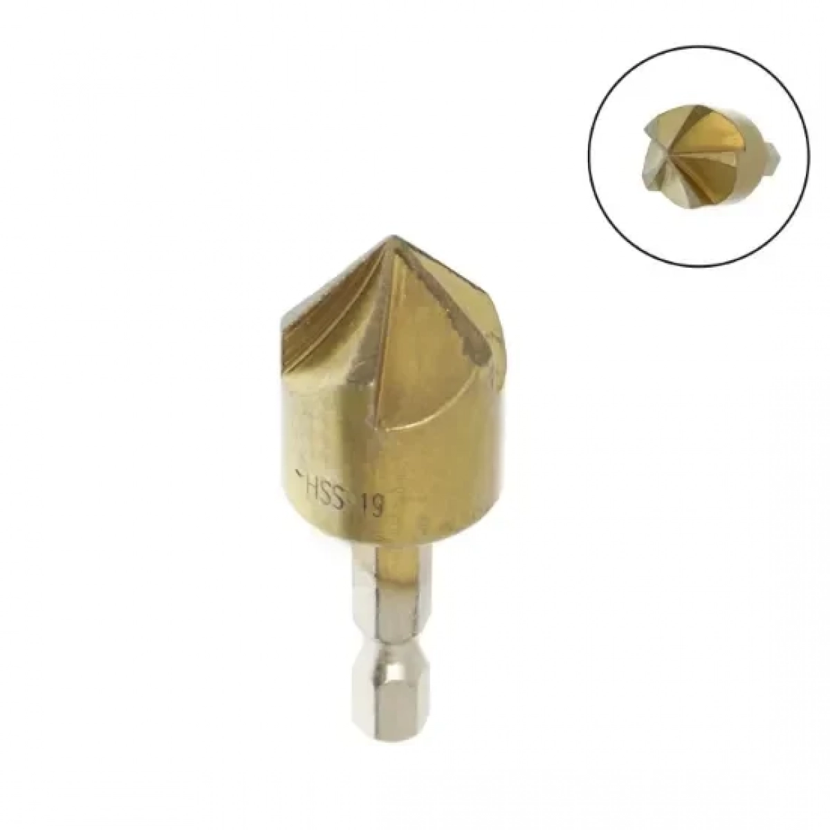Σετ φρέζες HSS 5 flute για διάτρηση ξύλου και σιδήρου 6-19mm 6 τεμαχίων