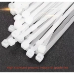 Δεματικά Καλωδίων (cable Ties) 3,6*300mm 50 Τεμάχια Λευκά