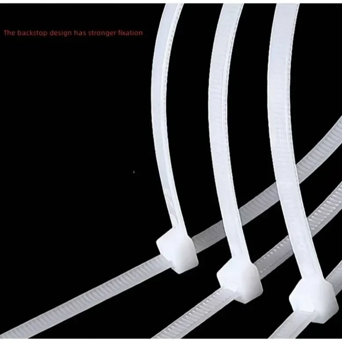 Δεματικά Καλωδίων (cable Ties) 3,6*300mm 50 Τεμάχια Λευκά