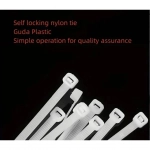 Δεματικά Καλωδίων (cable Ties) 3,6*300mm 50 Τεμάχια Λευκά