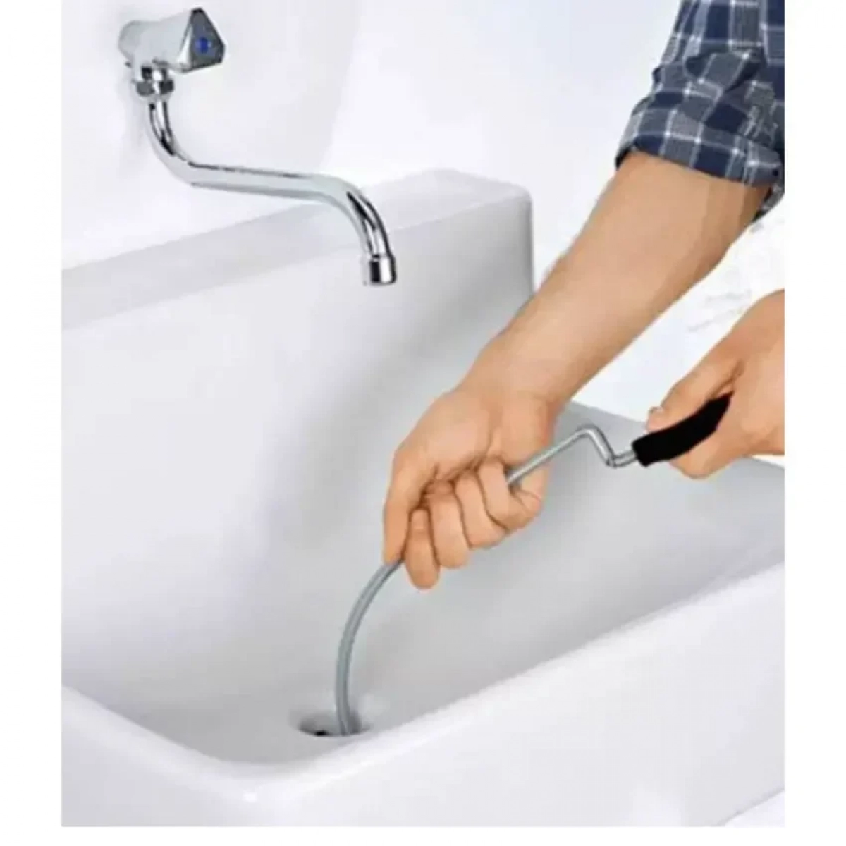 Ατσαλίνα Για Ξεβούλωμα Αποχετεύσεων 9mm*10m