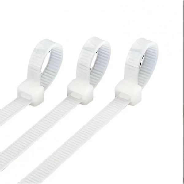 Δεματικά Καλωδίων (cable Ties) 3,6*200mm 50 Τεμάχια Λευκά