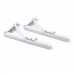 Πτυσσόμενα στηρίγματα ραφιών 2τμχ 20 cm