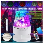 Διακοσμητικό Φωτιστικό LED RGB bluetooth με τηλεχειριστήριο Party Light 18W 220V SDS-23378