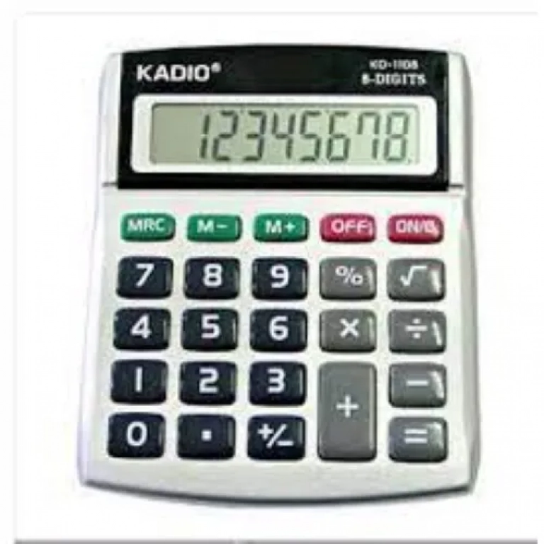 Kadio Αριθμομηχανή – Κομπιουτεράκι 12 ψηφίων KADIO KD-1108B
