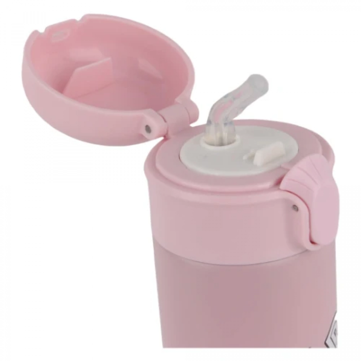 Παγούρι Θερμός 400ml από ανοξείδωτο ατσάλι X321 με σχέδιο αστροναύτη Ροζ