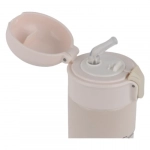 Παγούρι Θερμός 400ml από ανοξείδωτο ατσάλι X321 με σχέδιο αστροναύτη Μπεζ