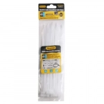Δεματικά Καλωδίων Tie Wraps Λευκά 20x0.4 cm 40 τμχ Bossram 683463