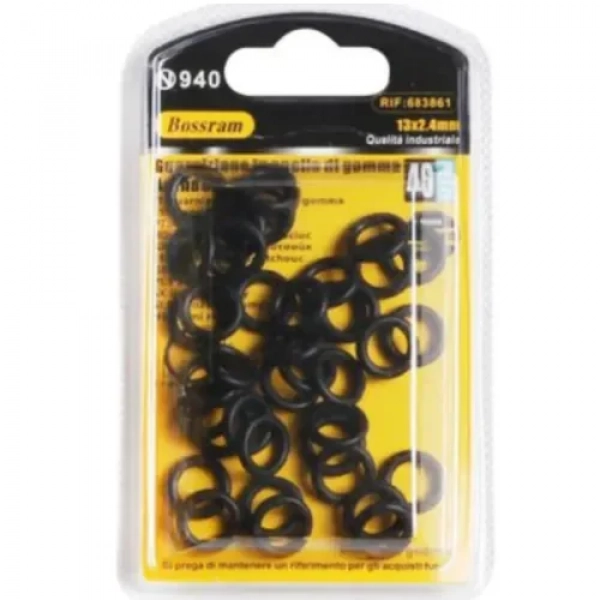 Σετ Λάστιχα Στεγανοποίησης 13x2.4mm 40 τμχ Bossram 683861