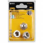 Παξιμάδι Εξάγωνο Τυφλό Ø12mm Σετ 3 τμχ Herran 991054