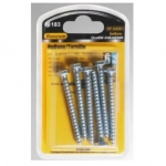 Βίδα Εξάγωνη Γαλβανιζέ 6x60mm Σετ 6 τμχ Bossram 620300