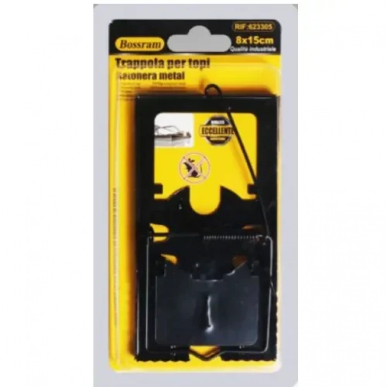Παγίδα για Ποντίκια 8x15 cm Bossram 623305