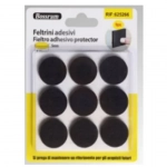 Τσοχάκια Επίπλων 25x5 mm Σετ 9 τμχ Μαύρα Bossram 625266