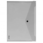 Φάκελος Α4 με Κουμπί 33x24 cm Γκρι Ανοιχτό 863932