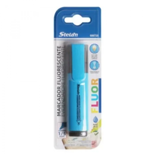 Μαρκαδόρος Υπογράμμισης 1/5mm σε Μπλε Χρώμα Stelan 688725