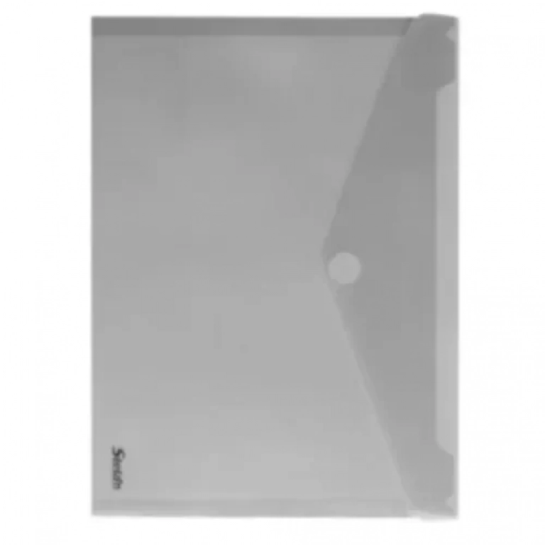Φάκελος Α4 με Κουμπί 33x24 cm Γκρι Ανοιχτό 863980