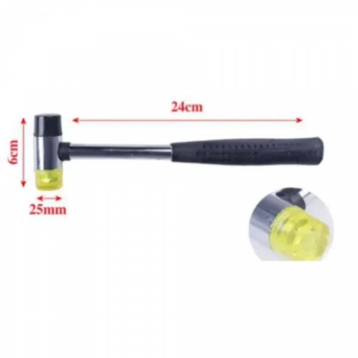 Μικρό Σφυρί με Αντιολισθητική Λαβή 25mm 193g Bossram 655926
