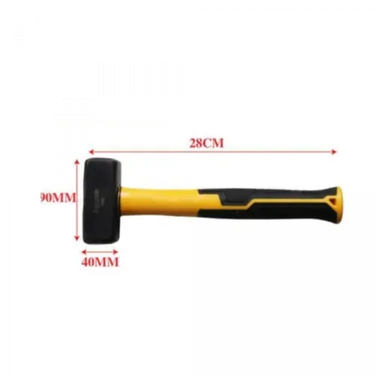 Βαριοπούλα με Λαβή Fiberglass 28x9x4 cm 800g Bossram 683226