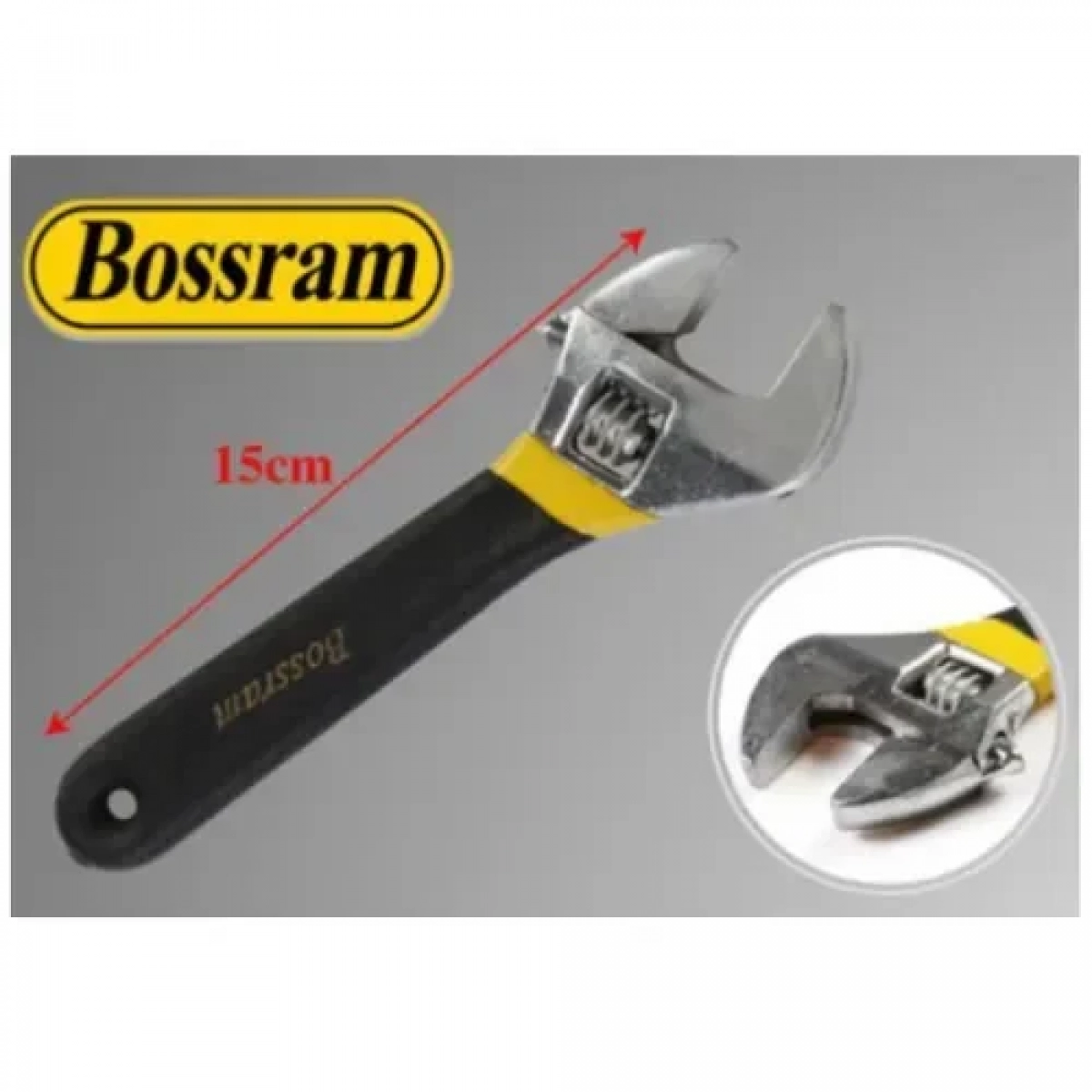 Γαλλικό Κλειδί 6'' 15cm Bossram 683498