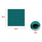 Επιφάνεια Κοπής Πράσινη 300x300x2 mm Stelan 689196
