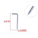 Σετ 28 τμχ Στραβόβιδες 2.5cm x 2.4mm Bossram 620237