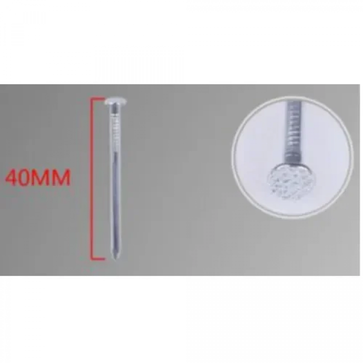 Πρόκες με Επίπεδη Κεφαλή 85g 1.5'' 40mm Bossram 624562