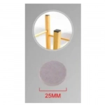 Τσοχάκια Επίπλων 25x5 mm Σετ 9 τμχ Μπεζ Bossram 625266