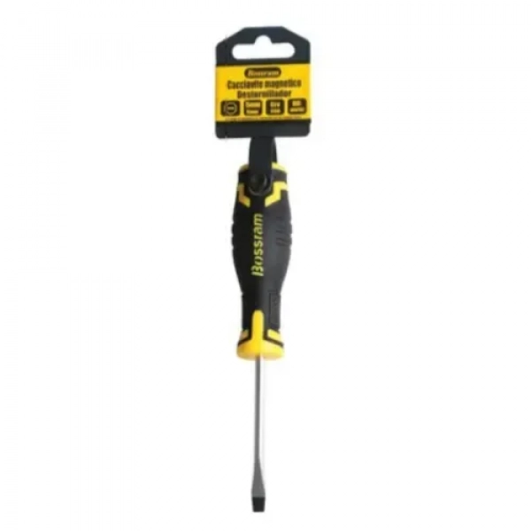 Μαγνητικό Ίσιο κατσαβίδι 5x75mm Bossram 869782