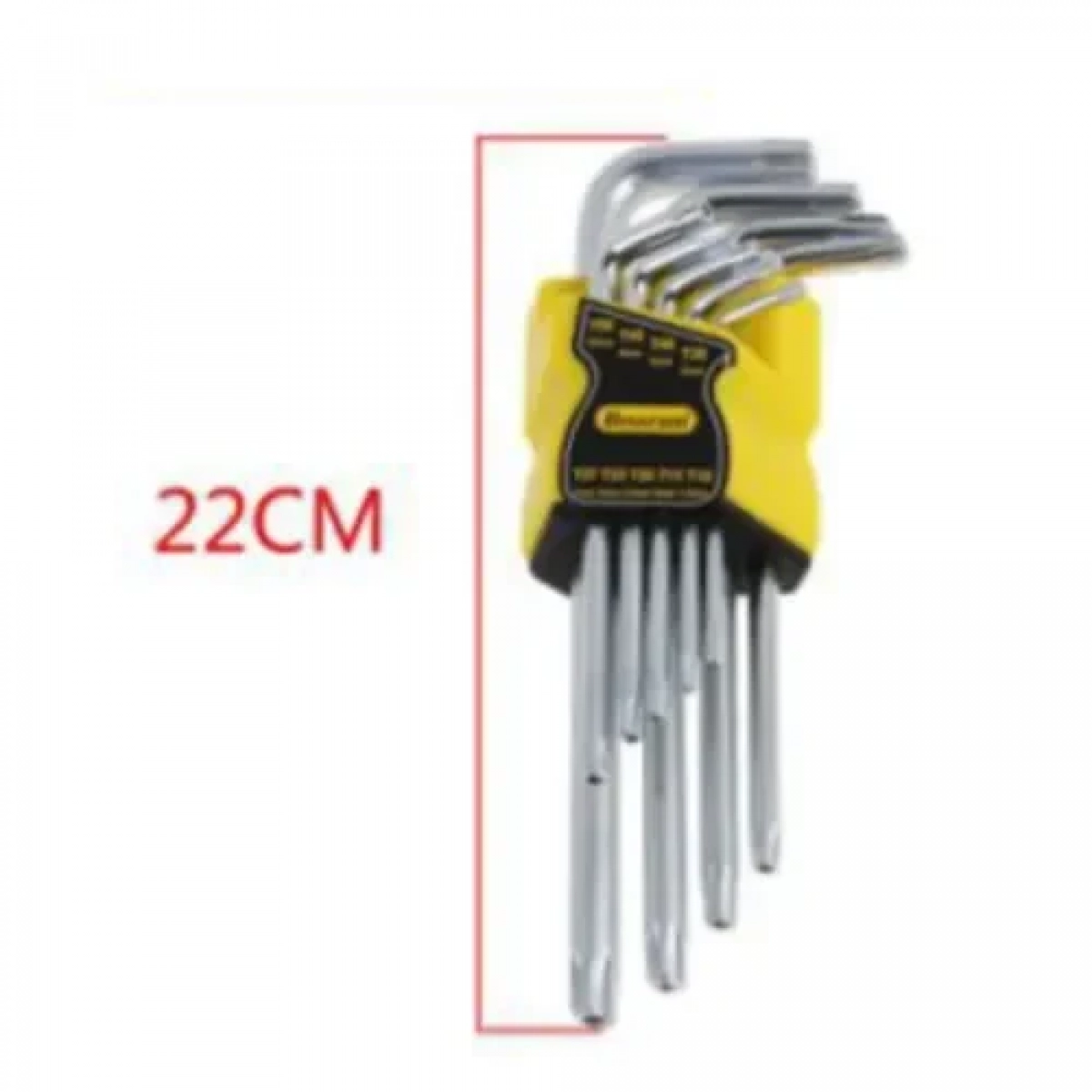 Μακριά Κλειδιά Torx 2 Όψεων Σετ 9 Τεμαχίων Bossram 623490