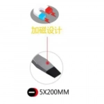Μαγνητικό Ίσιο κατσαβίδι 5x200mm Bossram 869786
