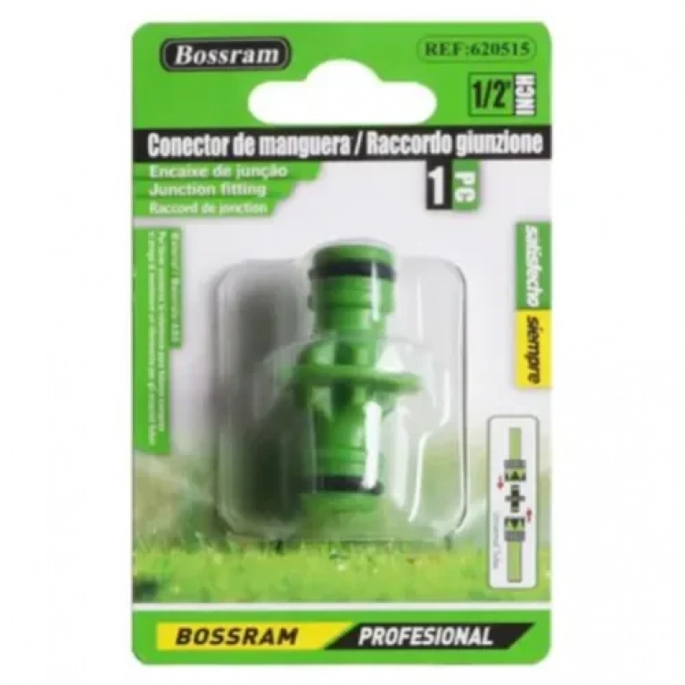 Tαχυσύνδεσμος βρύσης για λάστιχο 5cm 1/2'' Bossram 620515