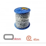 Σιδερένια Αλυσίδα 4mm 45m Bossram 655267